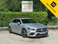 Used Mercedes A200 AMG line 163 HP (119 kW) 2020 Silver Hatchback