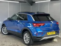 Used VW T-Roc Match 115 HP (84 kW) 2025 Blue SUV