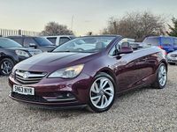 Used Vauxhall Cascada Elite 140 HP (102 kW) 2013 Red Cabriolet