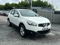 Used Nissan Qashqai Acenta 117 HP (86 kW) 2013 White SUV