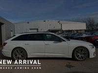 Used Audi A6 Black Edition 200 HP (147 kW) 2022 White Estate