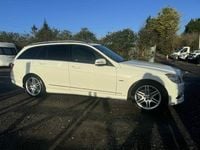 Used Mercedes C250 Elegance 2010 White Estate