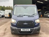 Used Ford Transit 130 HP (95 kW) 2019 Blue Cabriolet
