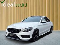 Used Mercedes C220 AMG Line Premium 2015 White Sedan