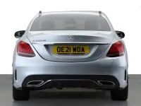 Used Mercedes C300 AMG line 2021 Silver Sedan