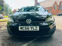 Used VW Golf VII GTD 181 HP (133 kW) 2016 Black Hatchback