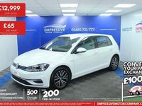 Used VW Golf VII SE 130 HP (95 kW) 2019 White Hatchback