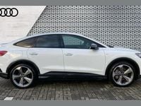 Used Audi Q4 Sportback e-tron Black Edition 206 kW (281 HP) 2025 White SUV