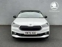 Used Skoda Fabia Design Edition 113 HP (83 kW) 2026 Moon white metallic black magic pearl effect Hatchback