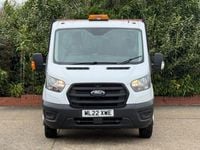 Used Ford Transit 130 HP (95 kW) 2022 White Cabriolet