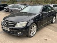 Begagnad Mercedes C220 168 HK (123 kW) 2009 Svart Sedan