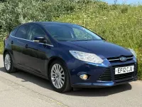 Used Ford Focus Titanium X 115 HP (84 kW) 2012 Blue Hatchback