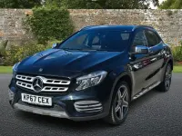 Used Mercedes GLA220 AMG line 177 HP (130 kW) 2017 Black SUV