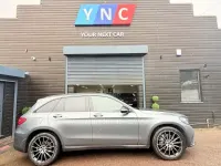 Usado Mercedes GLC250 AMG line 204 HP (150 kW) 2019 Cinzento Carrinha