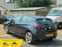 Used Vauxhall Astra SRi 200 HP (147 kW) 2018 Blue Hatchback