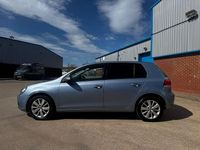 Used VW Golf VI Match 2011 Blue Hatchback
