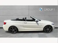 Used BMW 220 M Sport 184 HP (135 kW) 2019 White Cabriolet
