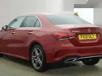 Used Mercedes A250 AMG Line Premium 218 HP (160 kW) 2021 Red Sedan