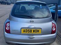 Used Nissan Micra Acenta 79 HP (58 kW) 2008 Silver Hatchback