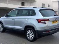 Used Skoda Karoq SE 115 HP (84 kW) 2018 Silver SUV