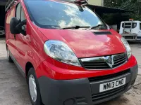 Used Vauxhall Vivaro 113 HP (83 kW) 2013 Red MPV