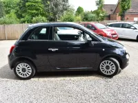 Used Fiat 500 Lounge 69 HP (50 kW) 2017 Black Hatchback