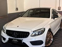 Used Mercedes C220 AMG Line Premium 170 HP (125 kW) 2017 White Coupe