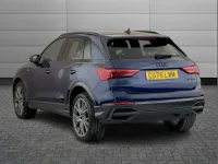 Used Audi Q3 Black Edition 150 HP (110 kW) 2025 Blue SUV