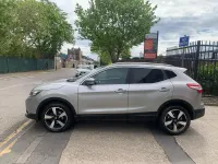 Used Nissan Qashqai N-TEC 115 HP (84 kW) 2015 Silver SUV