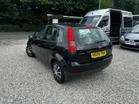 Used Ford Fiesta 75 HP (55 kW) 2005 Black Hatchback