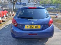 Usado Peugeot 208 Allure 2016 Azul Citadino