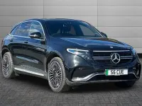 Used Mercedes EQC400 AMG Line Premium 300 kW (408 HP) 2022 Obsidian black SUV