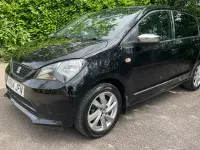Used Seat Mii 75 HP (55 kW) 2014 Black Hatchback