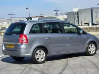 Used Vauxhall Zafira 115 HP (84 kW) 2010 Silver MPV