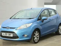 Used Ford Fiesta Zetec 82 HP (60 kW) 2009 Blue Hatchback