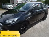 Used Vauxhall Corsa SRi 75 HP (55 kW) 2017 Black Hatchback