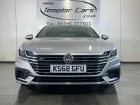 Begagnad VW Arteon R-line 190 HK (139 kW) 2018 Silver Halvkombi