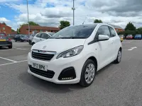 Used Peugeot 108 Active 68 HP (50 kW) 2017 White Hatchback