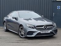 Used Mercedes E220 AMG line 194 HP (142 kW) 2018 Grey Coupe