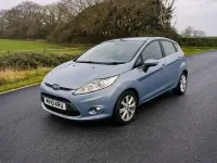 Used Ford Fiesta Zetec 96 HP (70 kW) 2010 Blue Hatchback