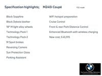 Used BMW M240 M Sport 335 HP (246 kW) 2020 Black Coupe