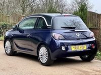 Used Vauxhall Adam Glam 2016 Blue Hatchback