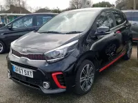 Used Kia Picanto GT-Line 83 HP (61 kW) 2017 Black Hatchback