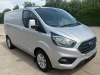 Used Ford Transit Custom Limited 130 HP (95 kW) 2019 Silver Van