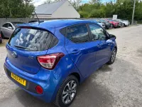 Used Hyundai i10 67 HP (49 kW) 2020 Blue Hatchback