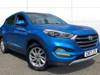Used Hyundai Tucson SE 116 HP (85 kW) 2017 Blue SUV