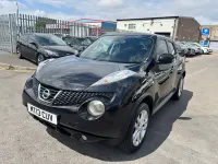 Used Nissan Juke Acenta 110 HP (80 kW) 2013 Black SUV