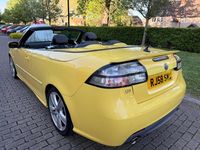 Used Saab 9-3 Cabriolet Aero 2008 Yellow Cabriolet