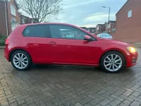 Used VW Golf VII GT 150 HP (110 kW) 2014 Red Hatchback