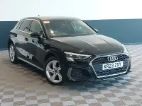 Used Audi A3 e-tron S-Line 204 HP (150 kW) 2023 Black Hatchback